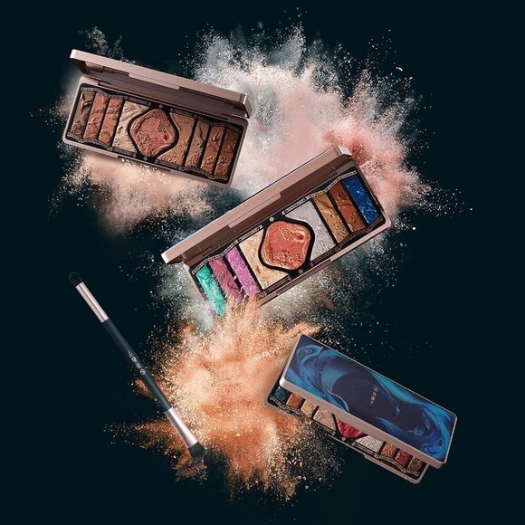 Women Floral Engraving Phoenix Palette Long Lasting Blendable Natural Eyeshadow - Picture 5 of 9